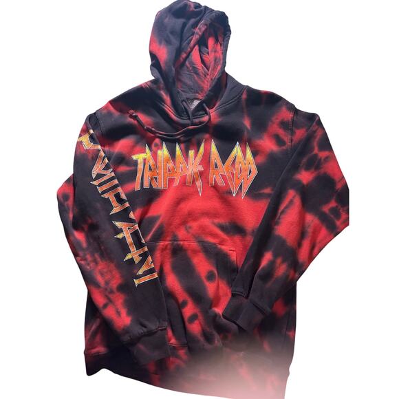 Trippie Redd Tie-Dye Graphic Hoodie – Size M - Picture 4 of 5